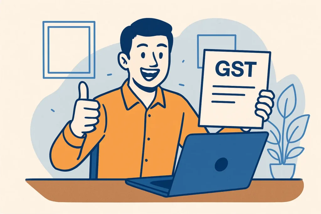 Lender processing borrower GST data for assessing creditworthiness