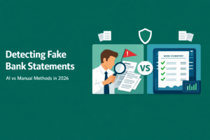 Detecting Fake Bank Statements: AI vs Manual Methods in 2026