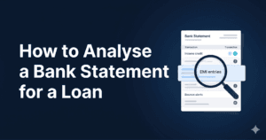 How to analyse a bank statement